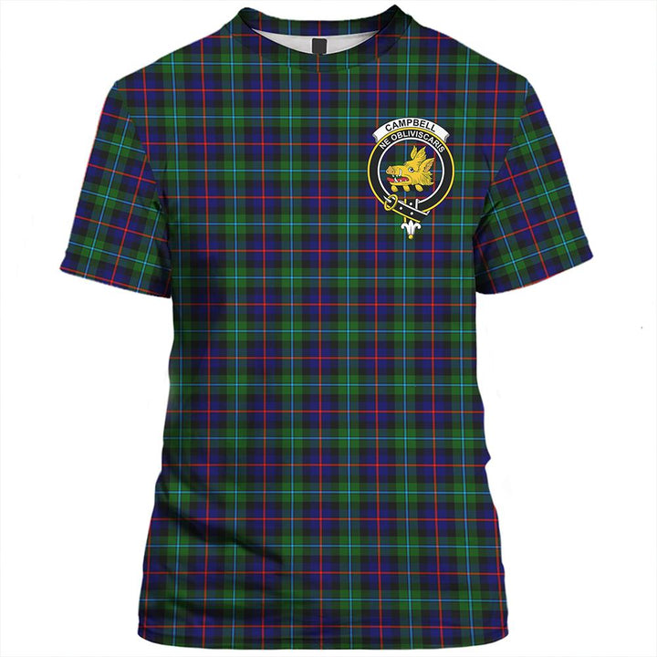 Campbell of Cawdor Ancient Tartan Classic Crest T-Shirt
