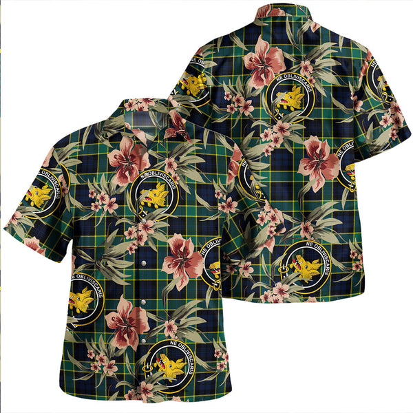 Scottish Tartan Campbell of Breadalbane Modern 2 Clan Hawaiian Shirt Tropical Old Style