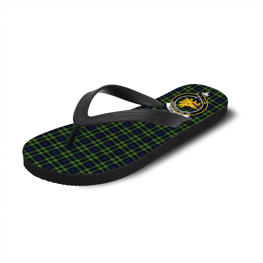 Campbell of Breadalbane Modern Tartan Crest Flip Flop