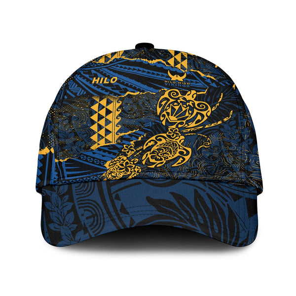 Hawaii Hilo High School Classic Cap Polynesian Turtle Style