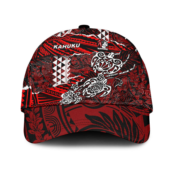 Hawaii Kahuku High & Intermediate School Classic Cap Polynesian Turtle Style