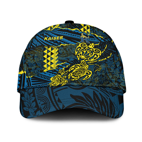 Hawaii Kaiser High School Classic Cap Polynesian Turtle Style