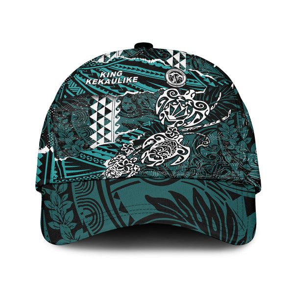 Hawaii King Kekaulike High School Classic Cap Polynesian Turtle Style