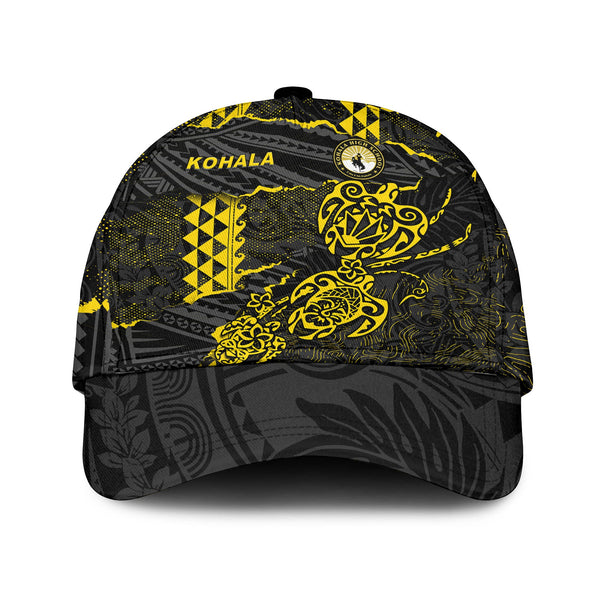 Hawaii Kohala High School Classic Cap Polynesian Turtle Style