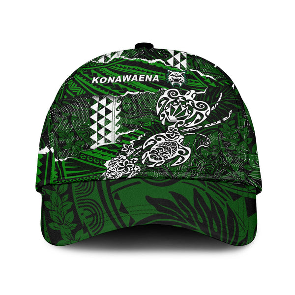 Hawaii Konawaena High School Classic Cap Polynesian Turtle Style