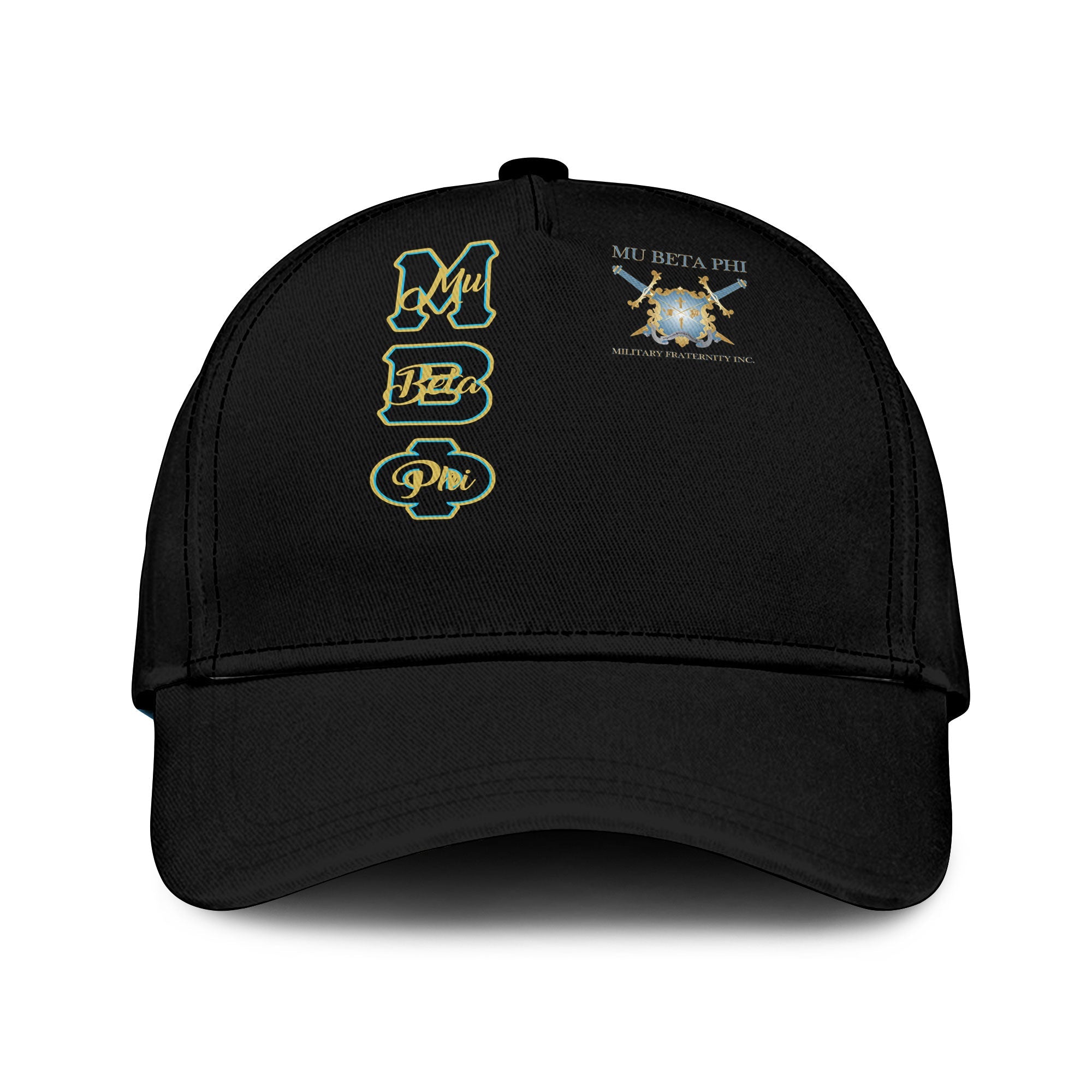 Fraternity Cap - Mu Beta Phi Classic Cap Original Black Style