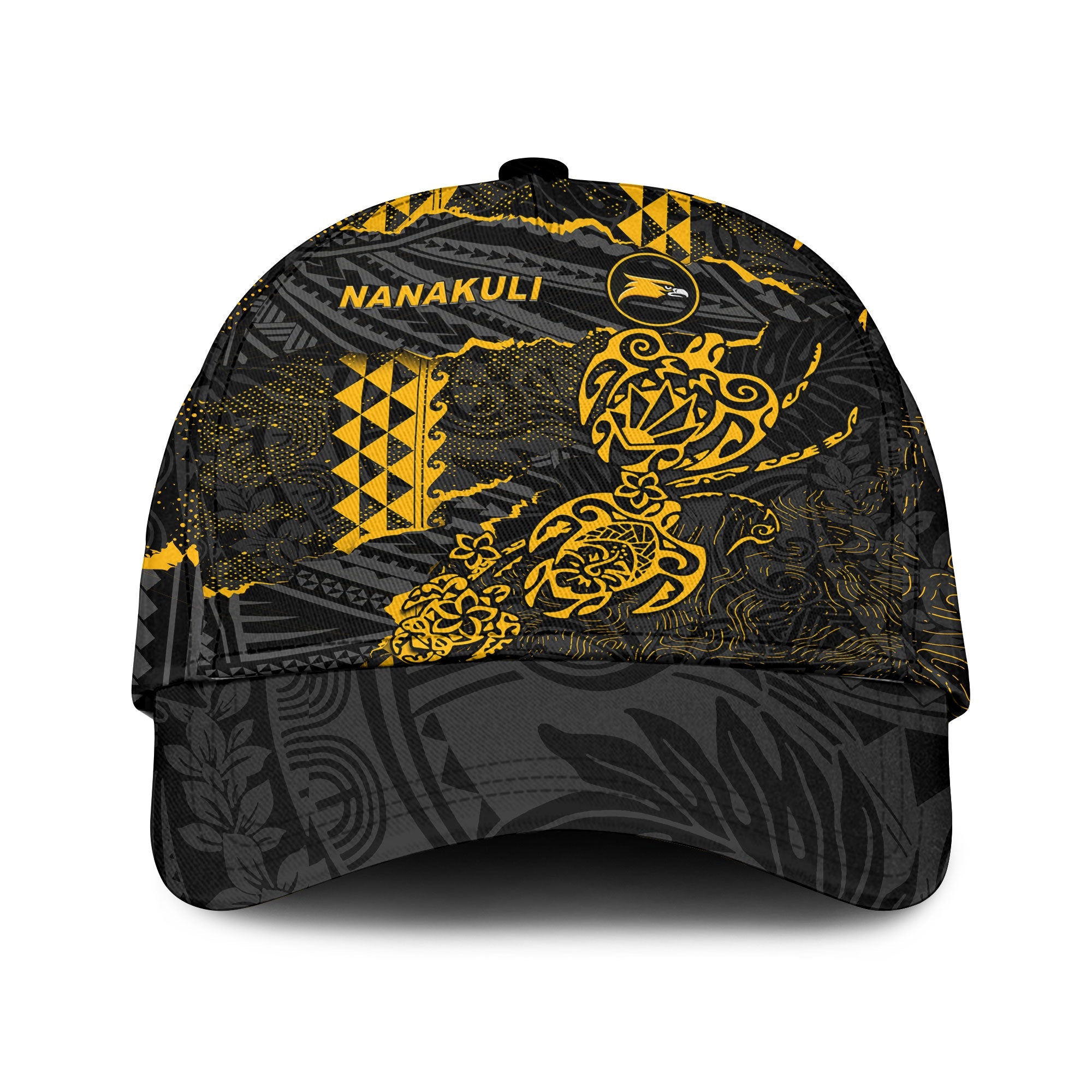 Hawaii Nanakuli High School Classic Cap Polynesian Turtle Style