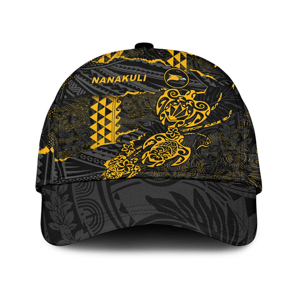 Hawaii Nanakuli High School Classic Cap Polynesian Turtle Style