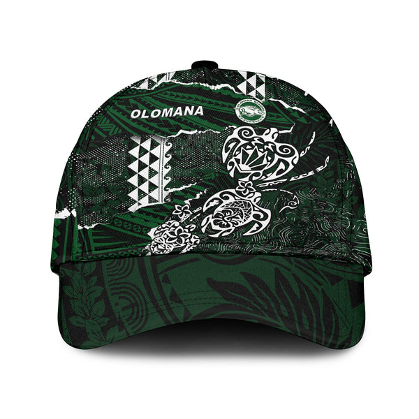 Hawaii Olomana High & Intermediate School Classic Cap Polynesian Turtle Style