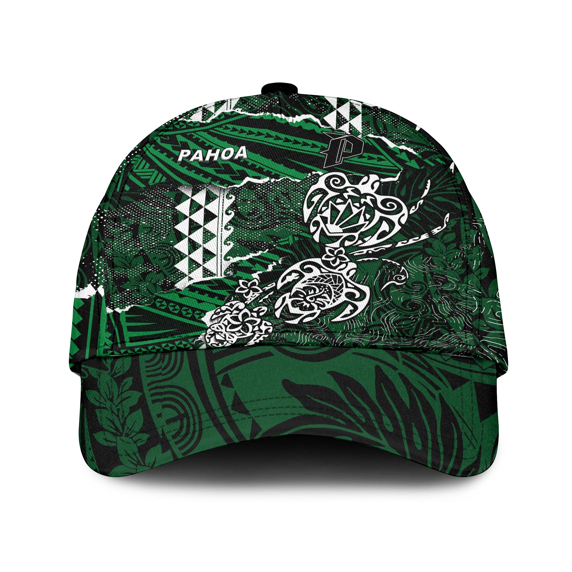 Hawaii Pahoa High & Intermediate School Classic Cap Polynesian Turtle Style