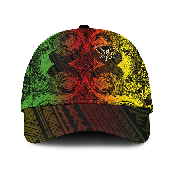 Kanaka Maoli Hawaii Classic Cap Reggae Style