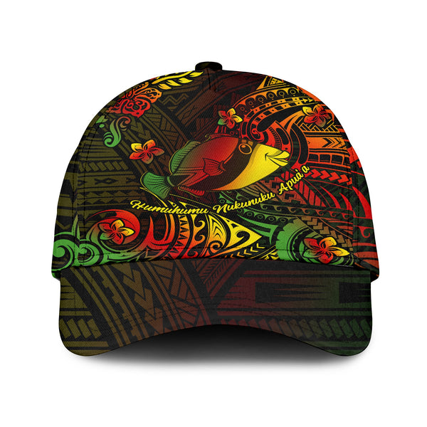 Hawaii Humuhumu Fish Classic Cap Reggae Style