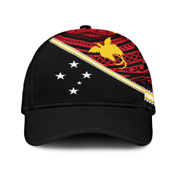 Papua New Guinea Classic Cap Polynesian Flag Style