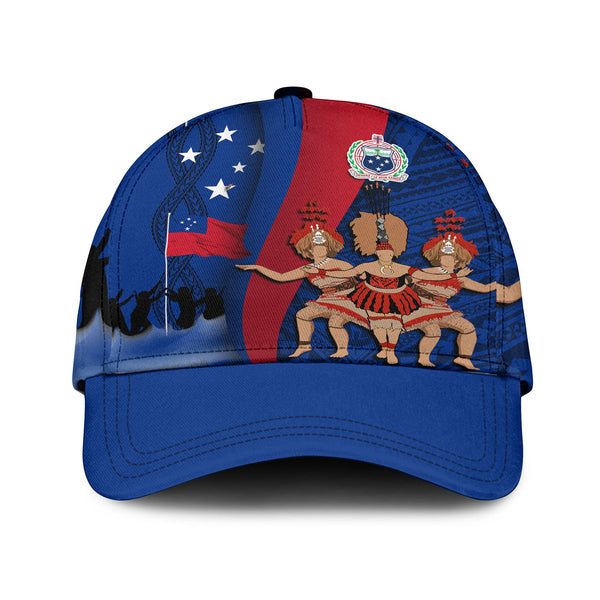 Samoa Independence Day Classic Cap Celebrating Dance Style