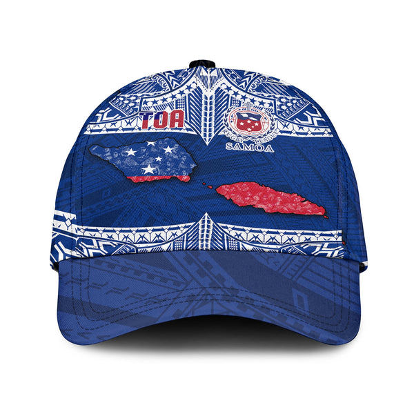 Samoa TOA Rugby Classic Cap Map Style