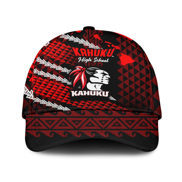 Hawaii Kahuku High & Intermediate School Classic Cap Map Style