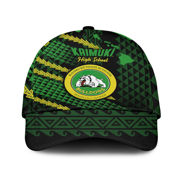 Hawaii Kaimuki High School Classic Cap Map Style