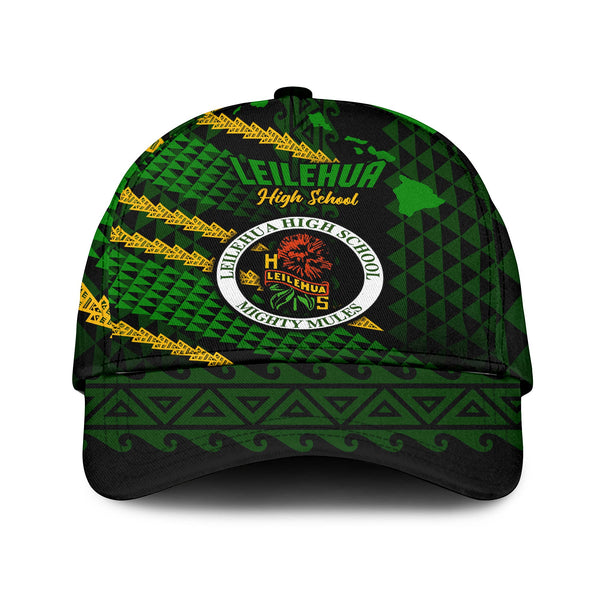 Hawaii Leilehua High School Classic Cap Map Style