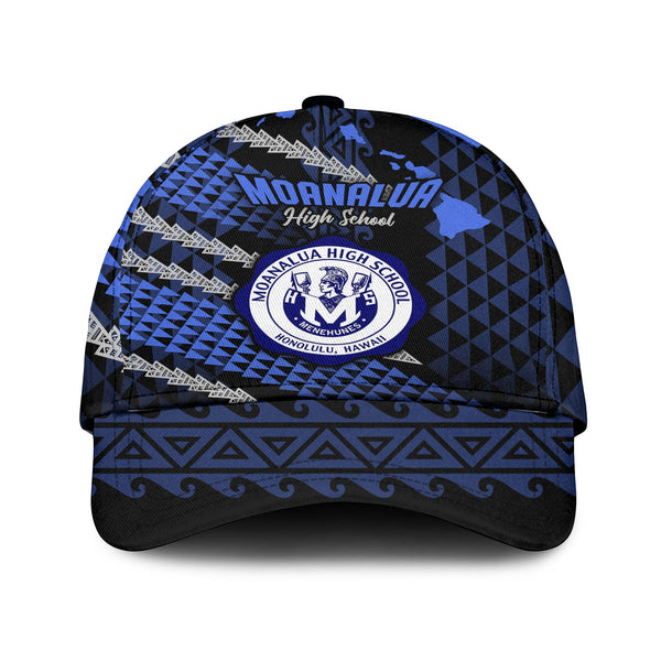 Hawaii Moanalua High School Classic Cap Map Style