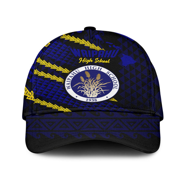 Hawaii Waipahu High School Classic Cap Map Style