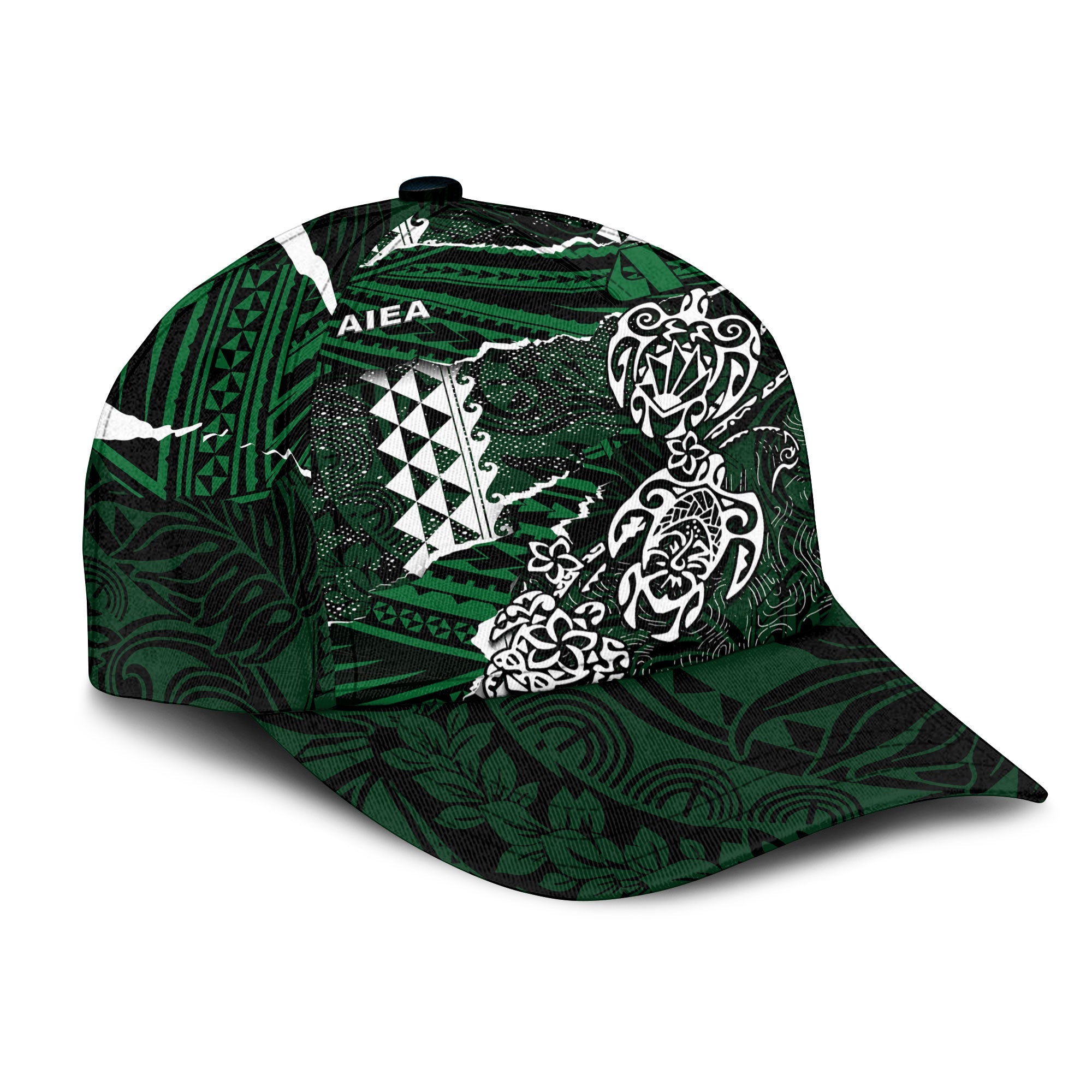 Hawaii Aiea High School Classic Cap Polynesian Turtle Style