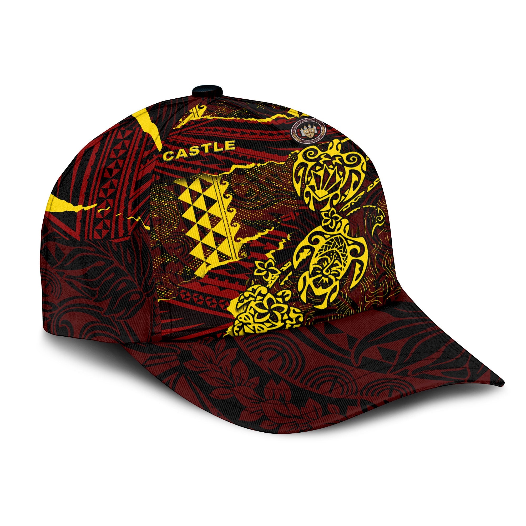 Hawaii Castle High School Classic Cap Polynesian Turtle Style