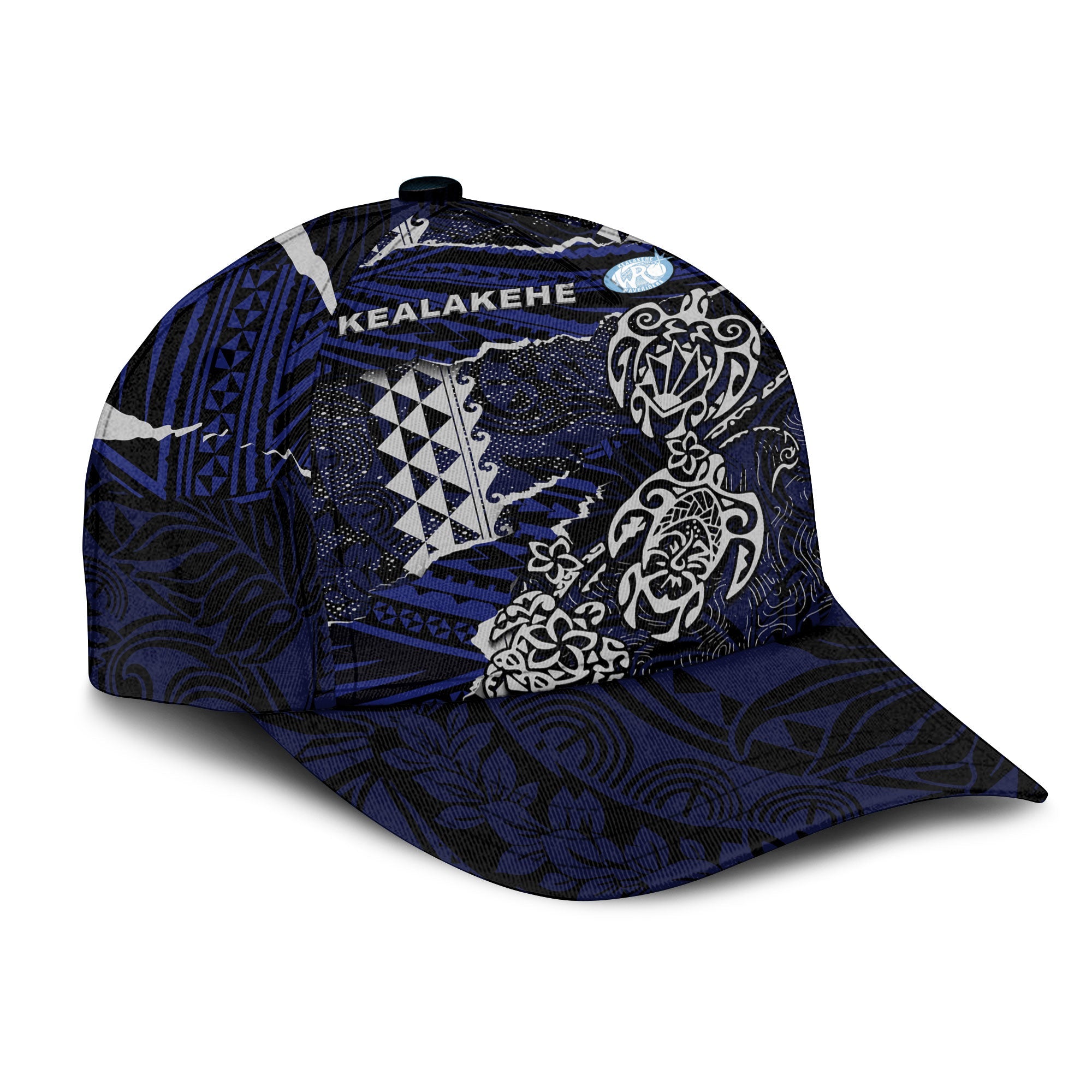 Hawaii Kealakehe High School Classic Cap Polynesian Turtle Style