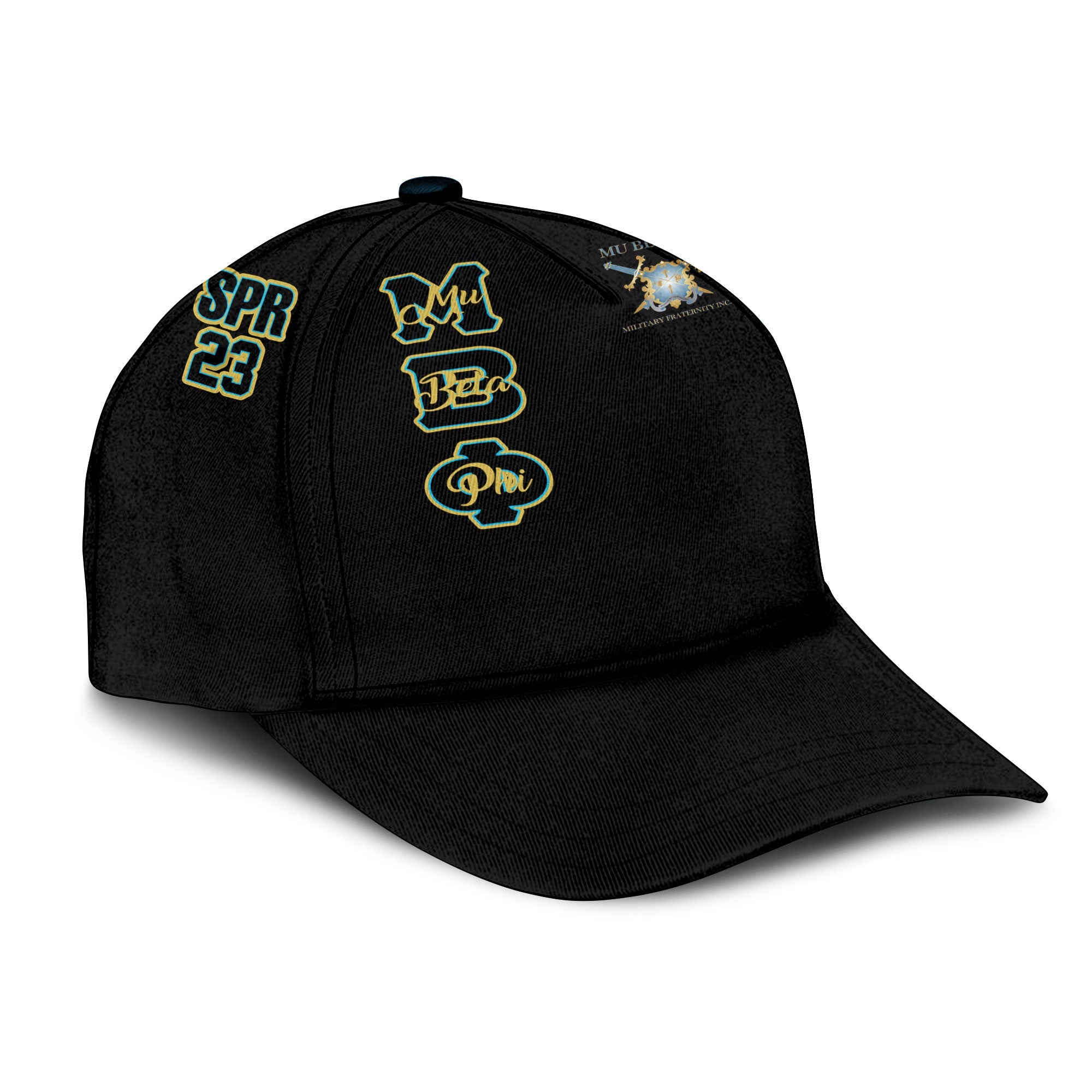 Fraternity Cap - Mu Beta Phi Classic Cap Original Black Style