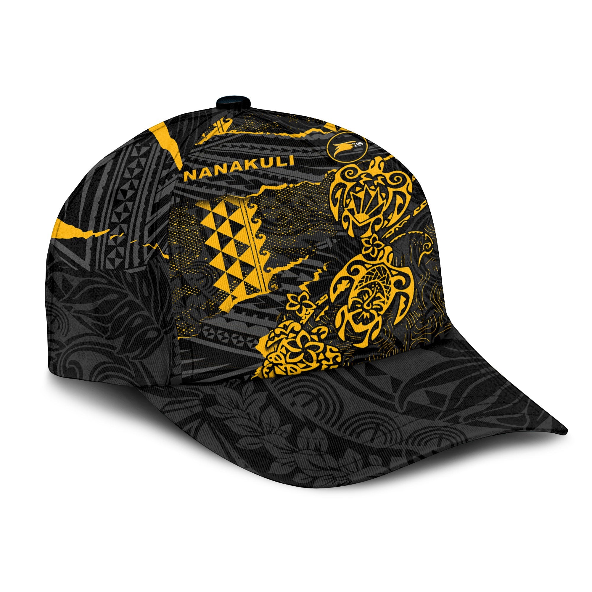 Hawaii Nanakuli High School Classic Cap Polynesian Turtle Style