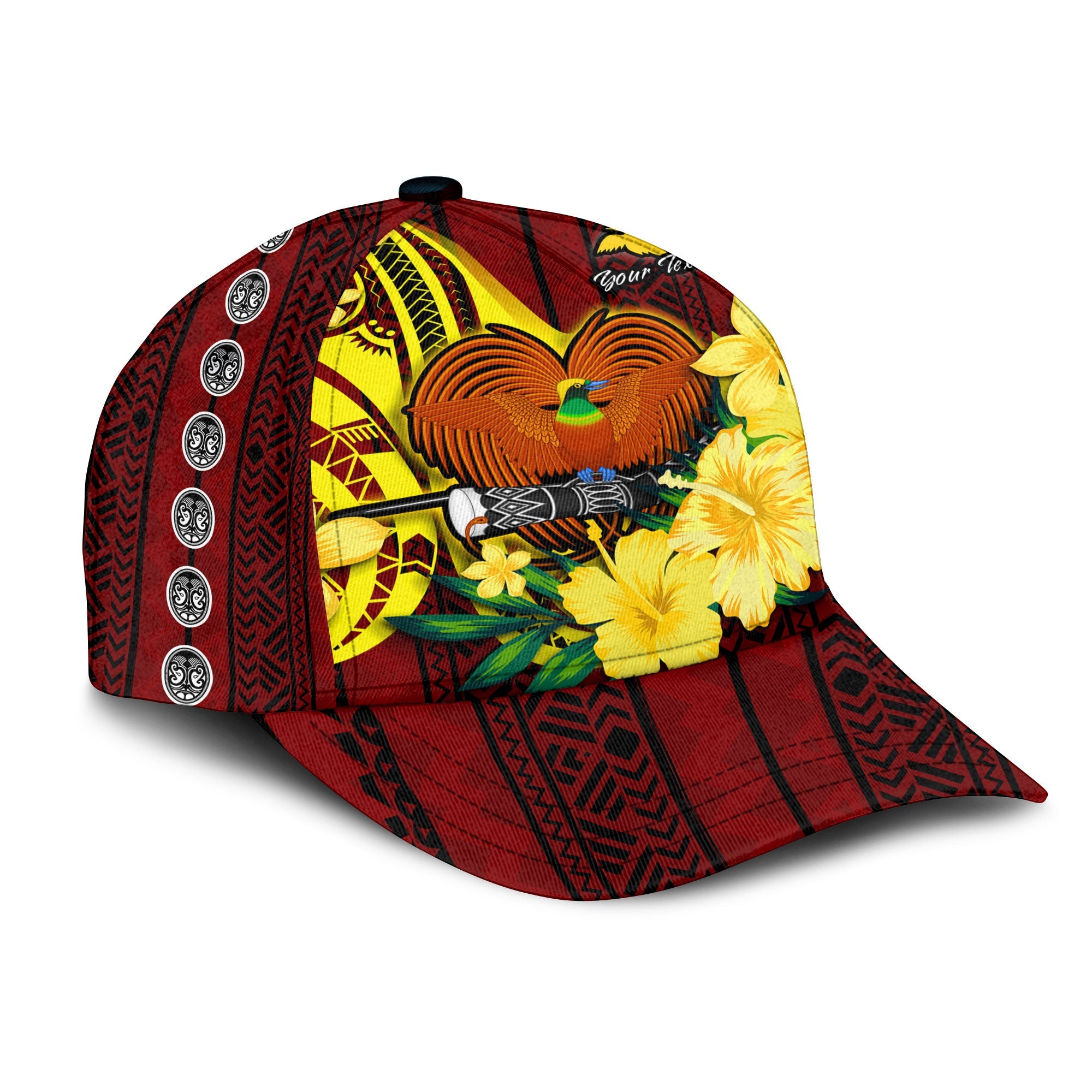 Papua New Guinea Classic Cap Polynesian PNG Bird Independence Day - LH1