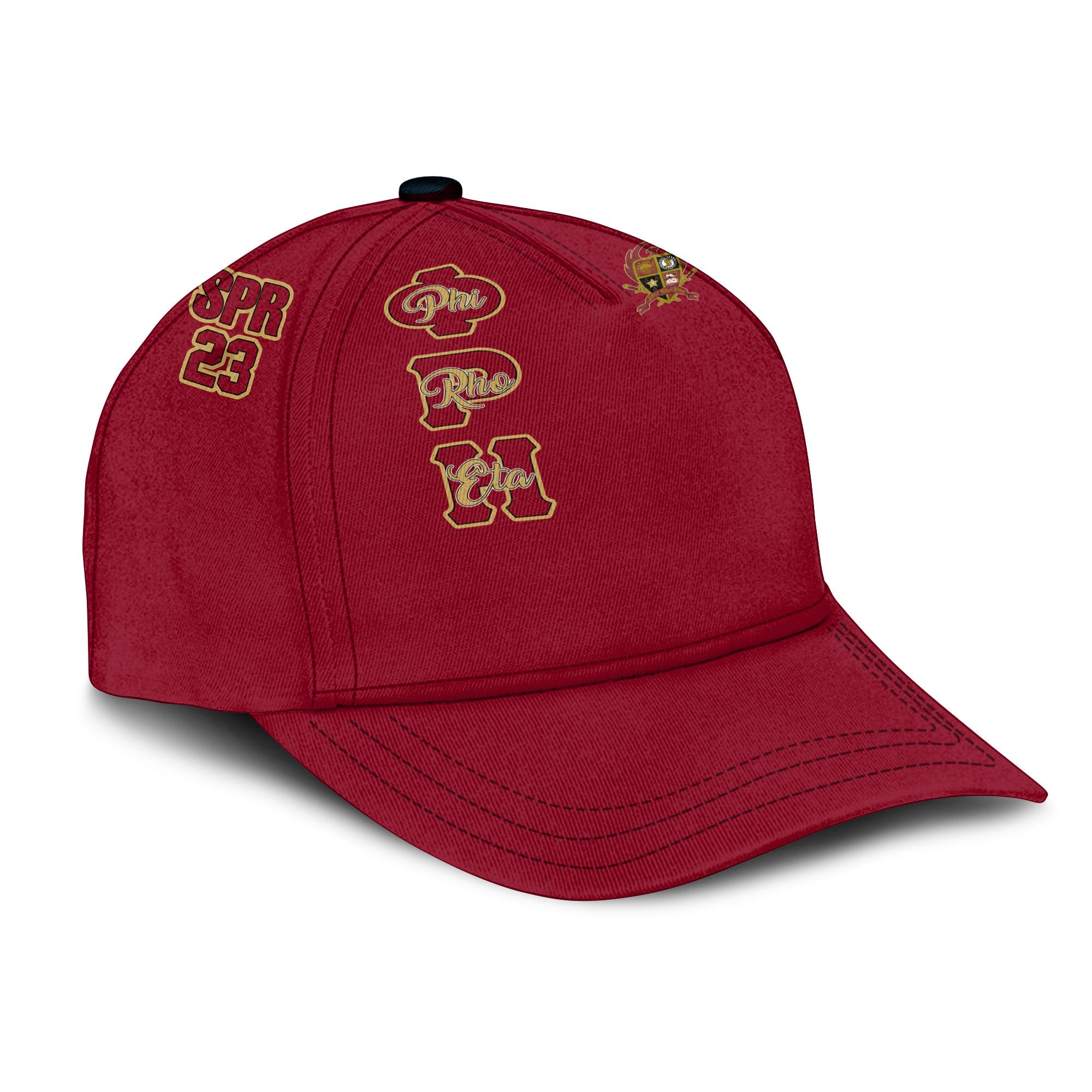 Fraternity Cap - Phi Rho Eta Classic Cap Original Maroon Style