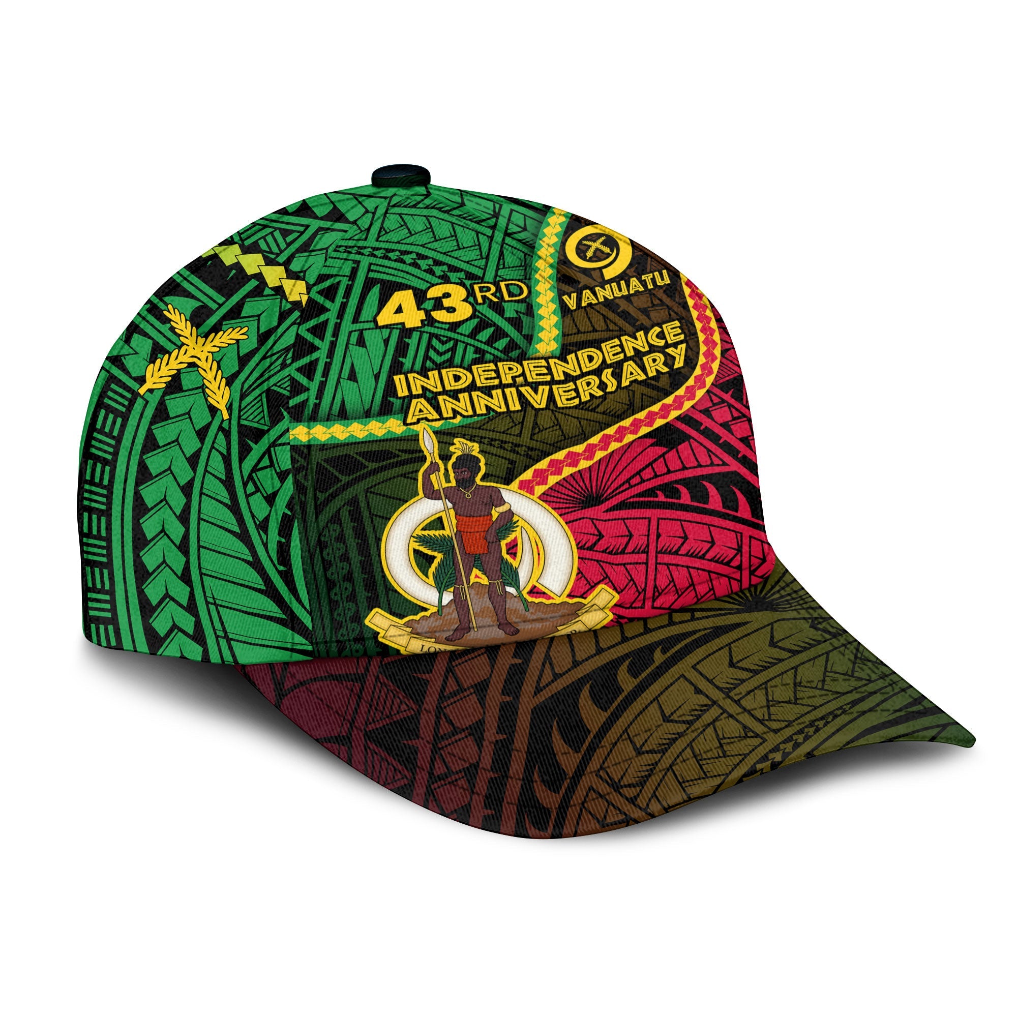 Vanuatu Classic Cap Independence Day 43rd Anniversary Style