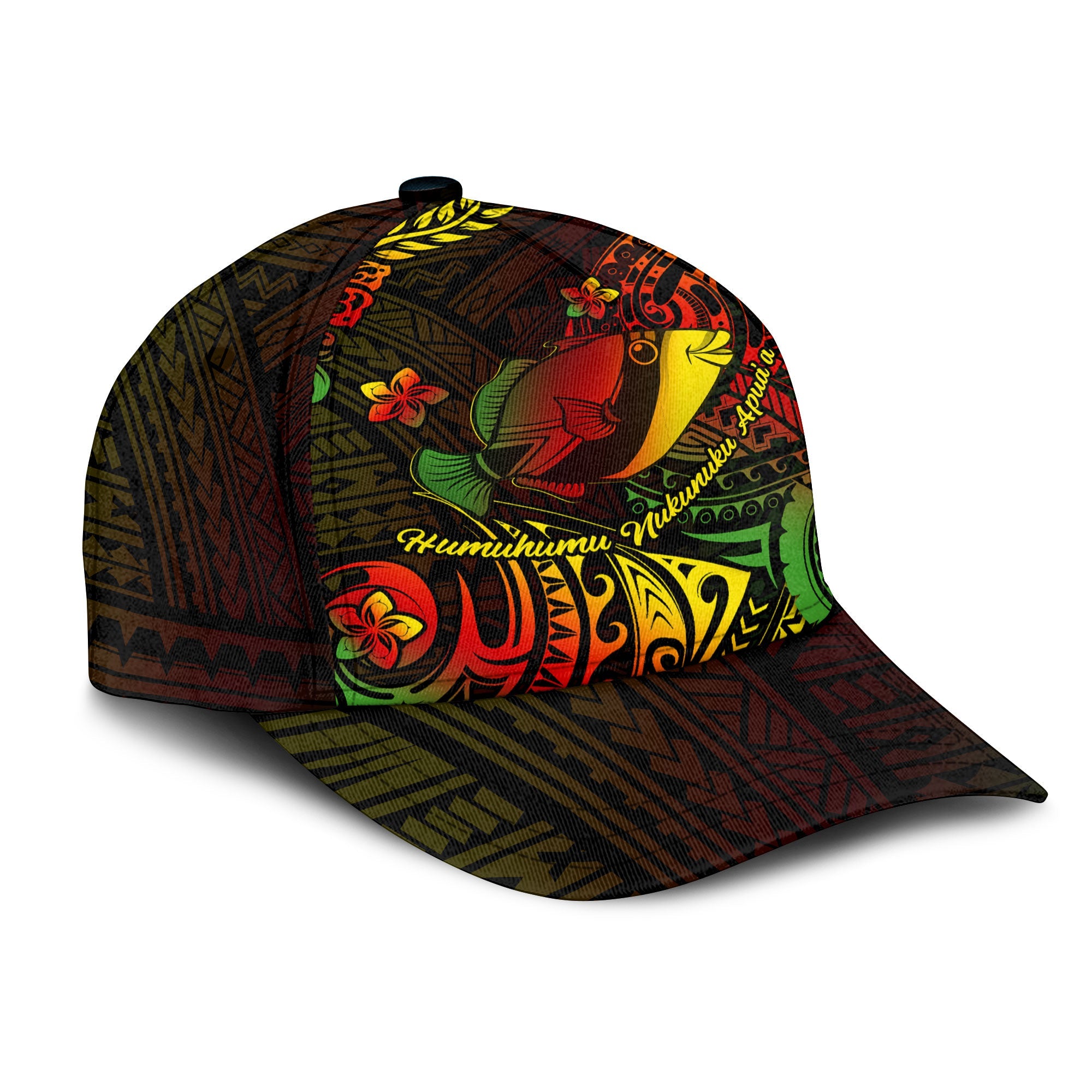 Hawaii Humuhumu Fish Classic Cap Reggae Style