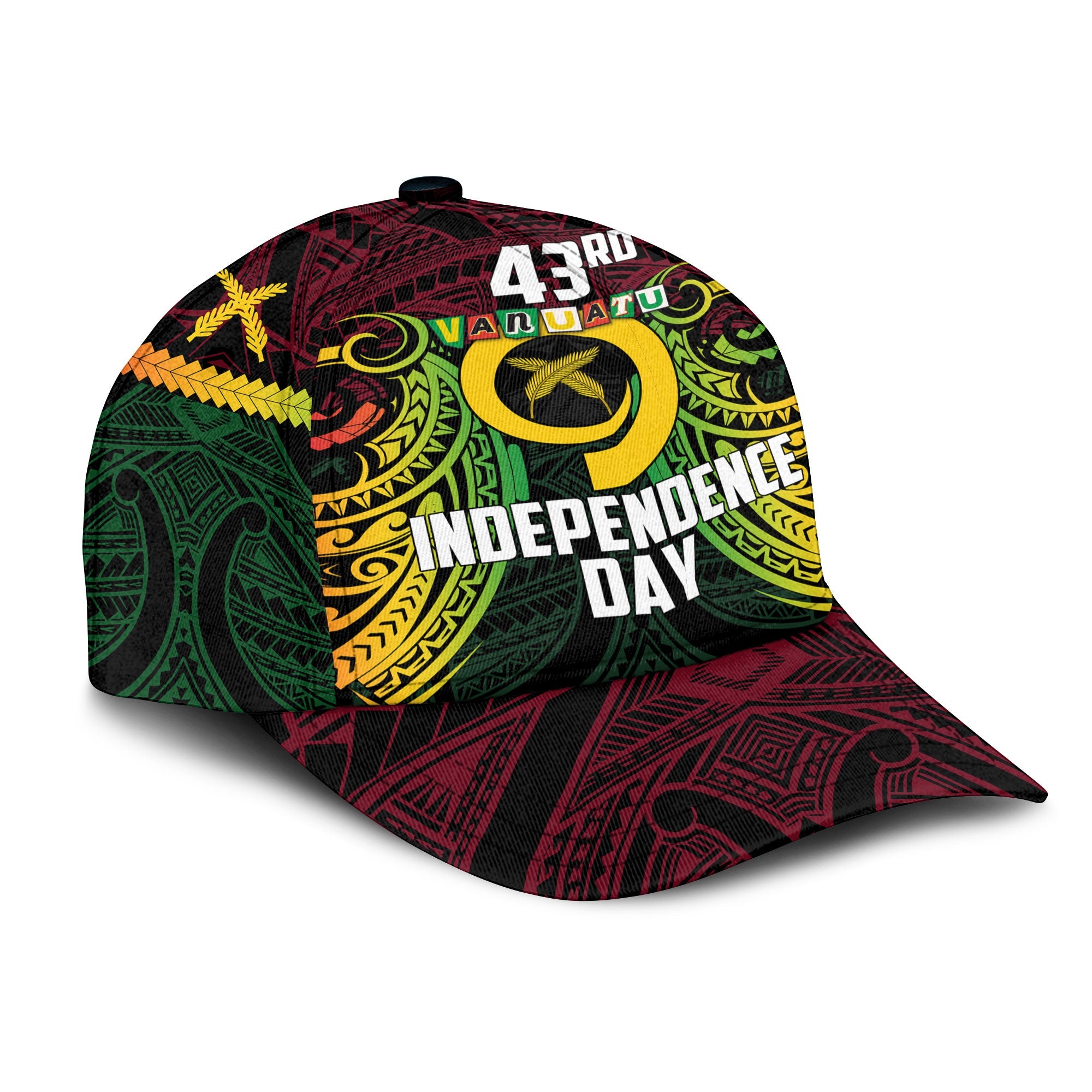 Vanuatu Classic Cap Independence Day 43rd Anniversary Style 2