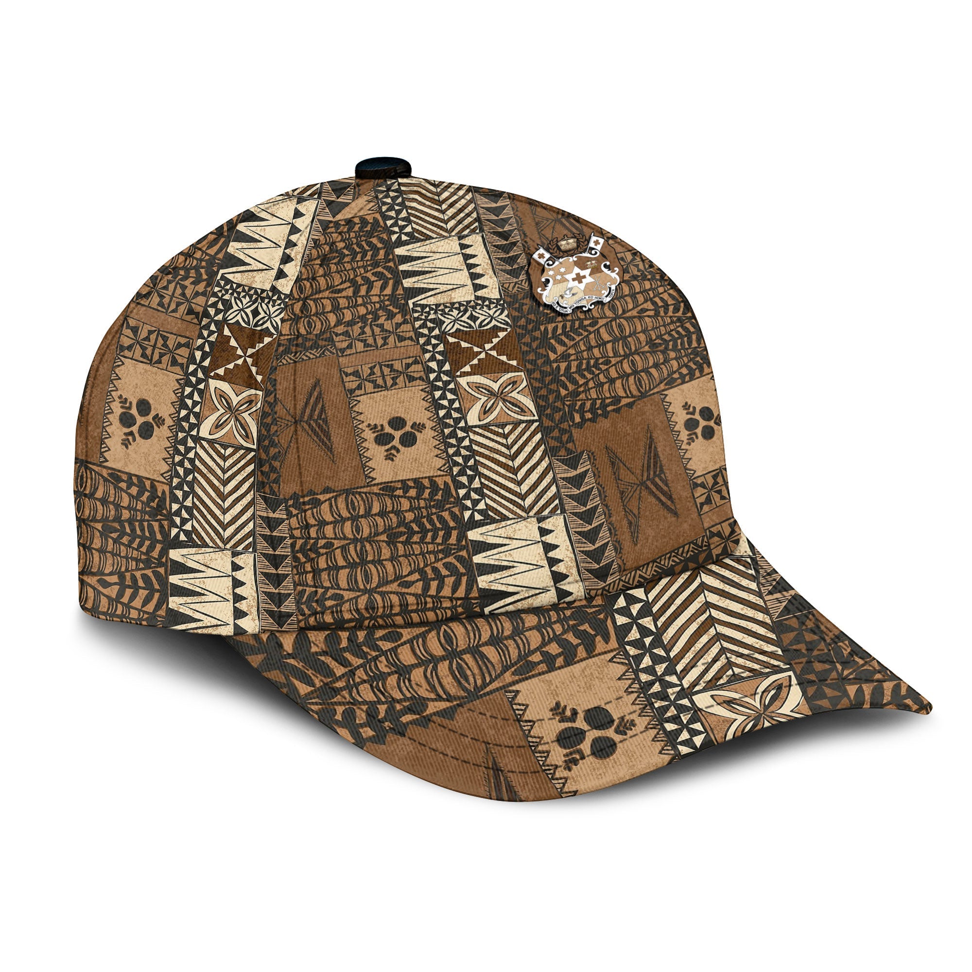 Tonga Classic Cap Ngatu Tapa Style