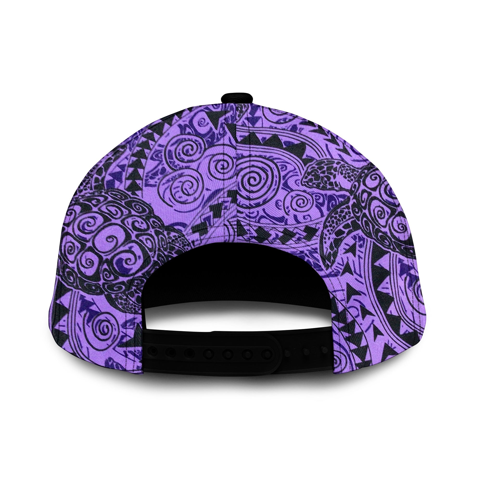 Hawaii Polynesian Turtle Classic Cap Purple Style