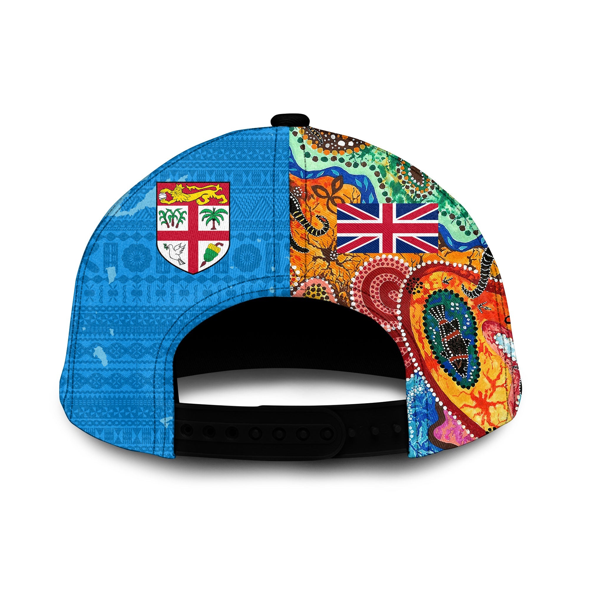 Fiji Tapa & Australia Aboriginal Classic Cap