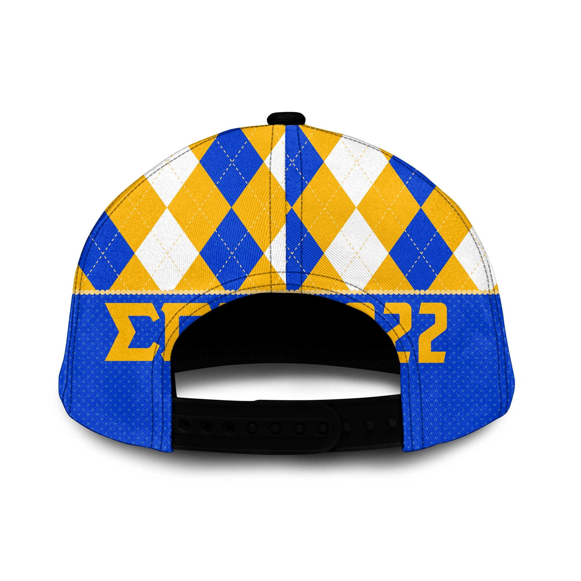 Sorority Cap - Christmas Sigma Gamma Rho Girl Classic Cap Rhombus Pattern Style