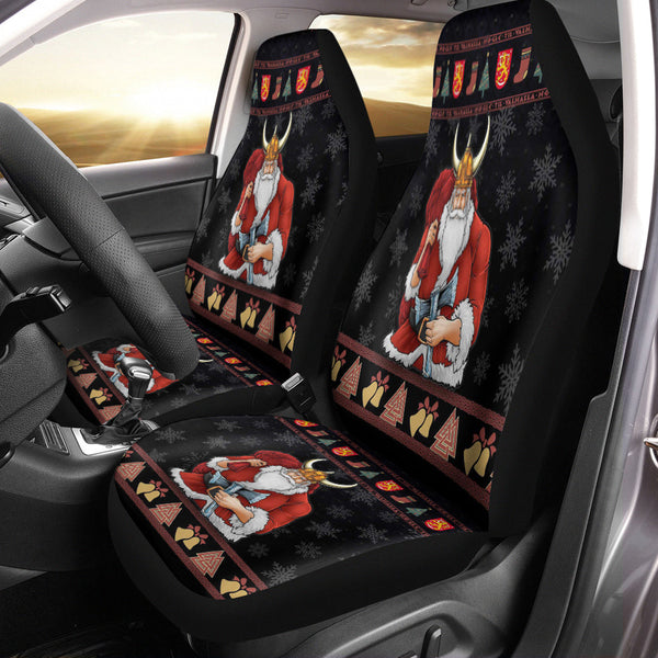 Viking Car Seat Cover Christmas Finland Santa