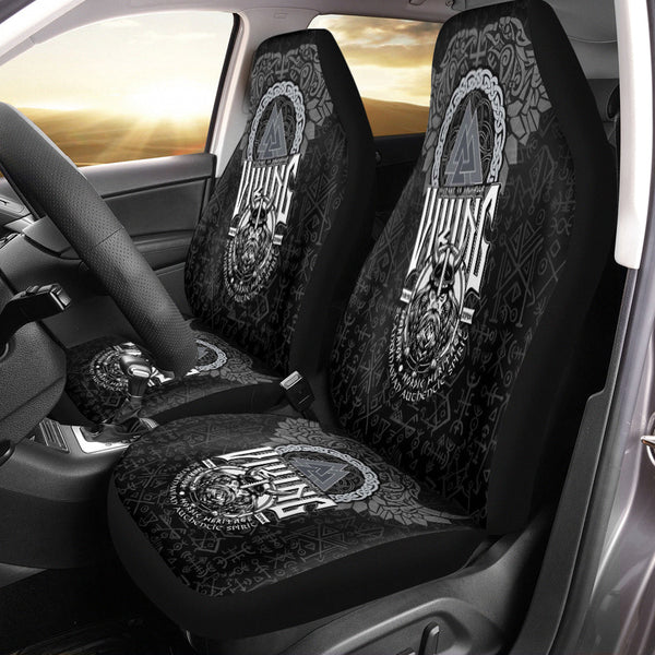 Viking Car Seat Cover Viking Warrior Valknut