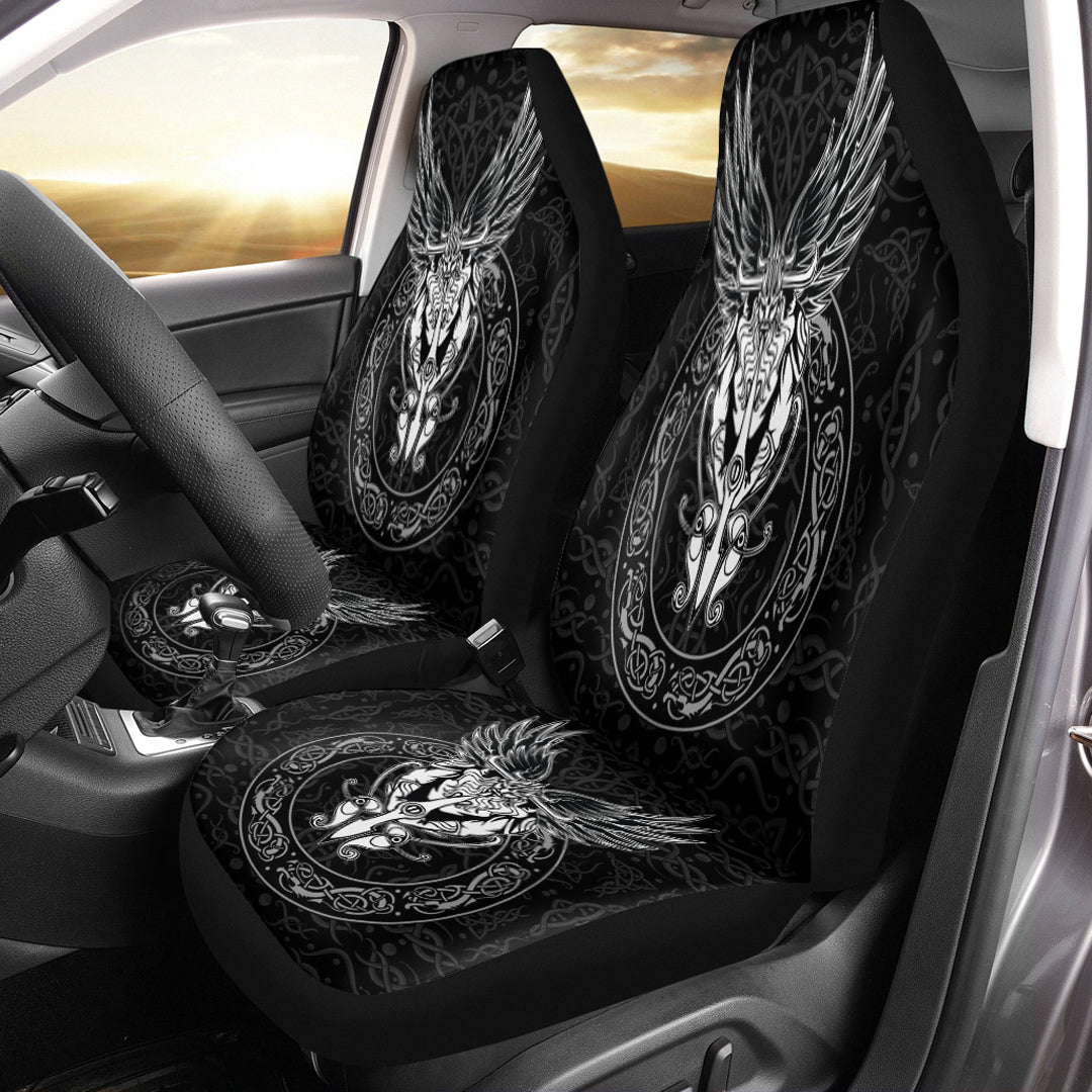 Viking Car Seat Cover Odin Wing Viking Style