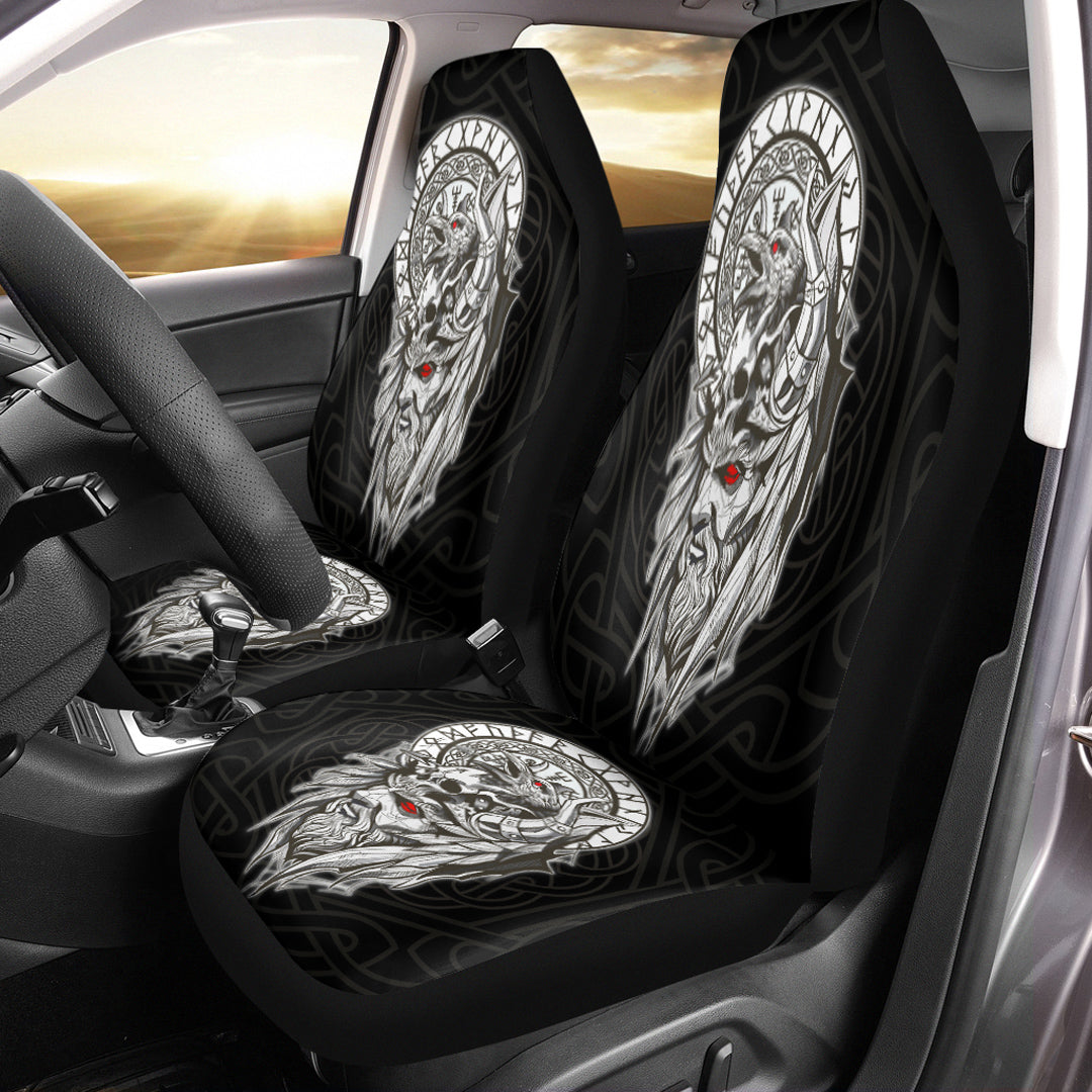 Viking Car Seat Cover Viking Odin Set