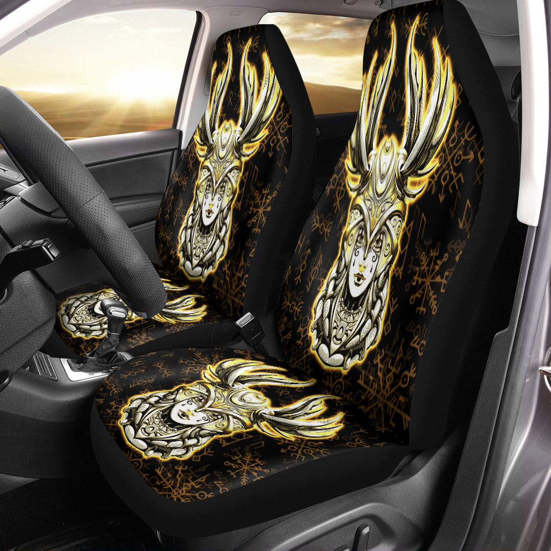 Viking Car Seat Cover Viking Valkyrie Gold