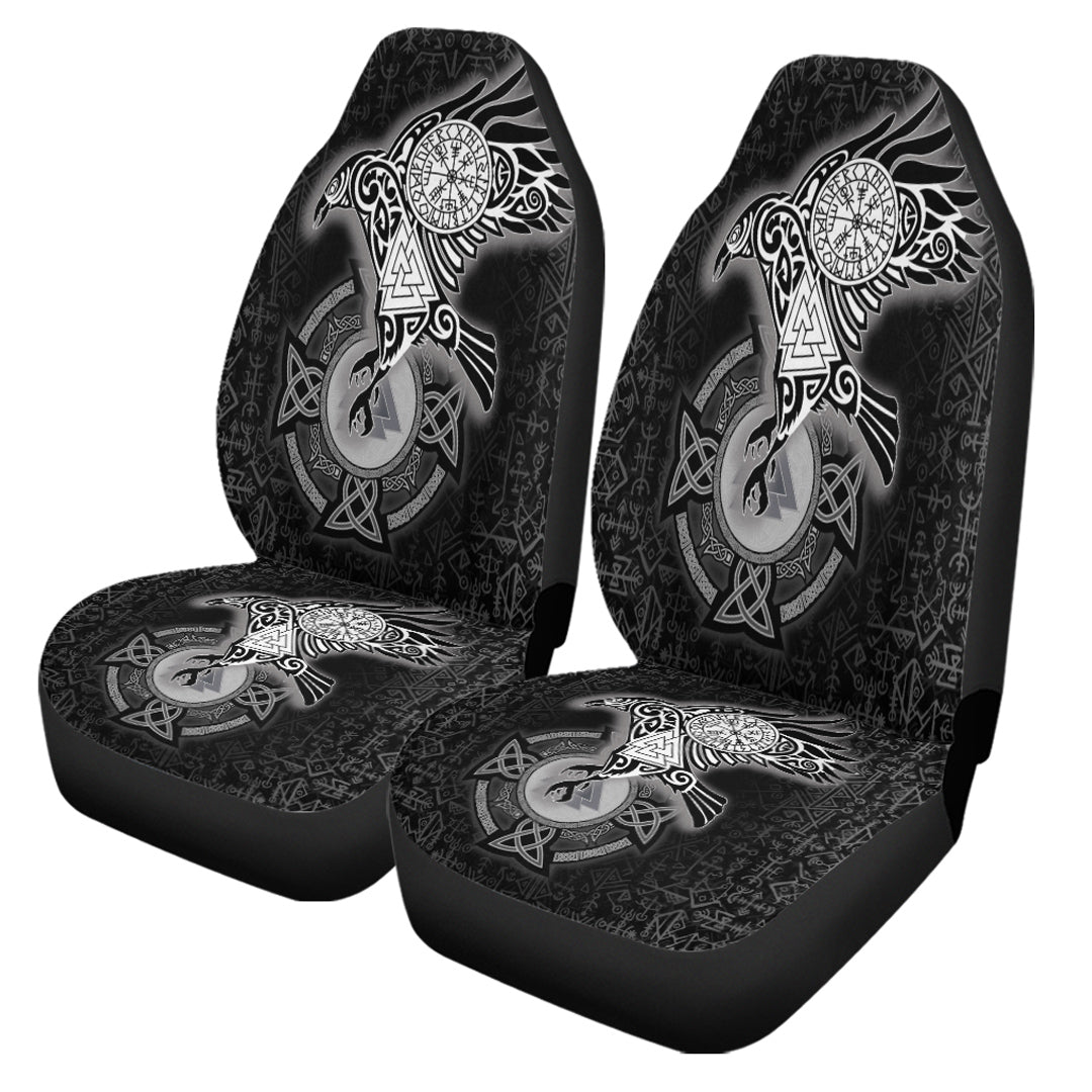 Viking Car Seat Cover Celtic Raven