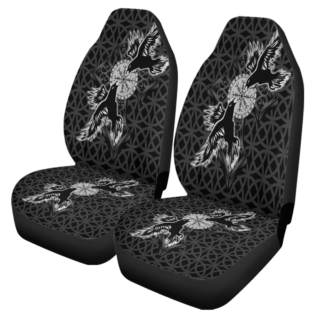 Viking Car Seat Cover Viking Raven Cross