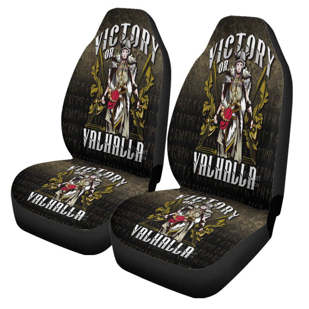 Viking Car Seat Cover Victory Or Valhalla Norse Myth Viking Historical