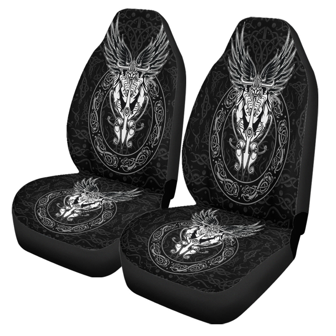 Viking Car Seat Cover Odin Wing Viking Style