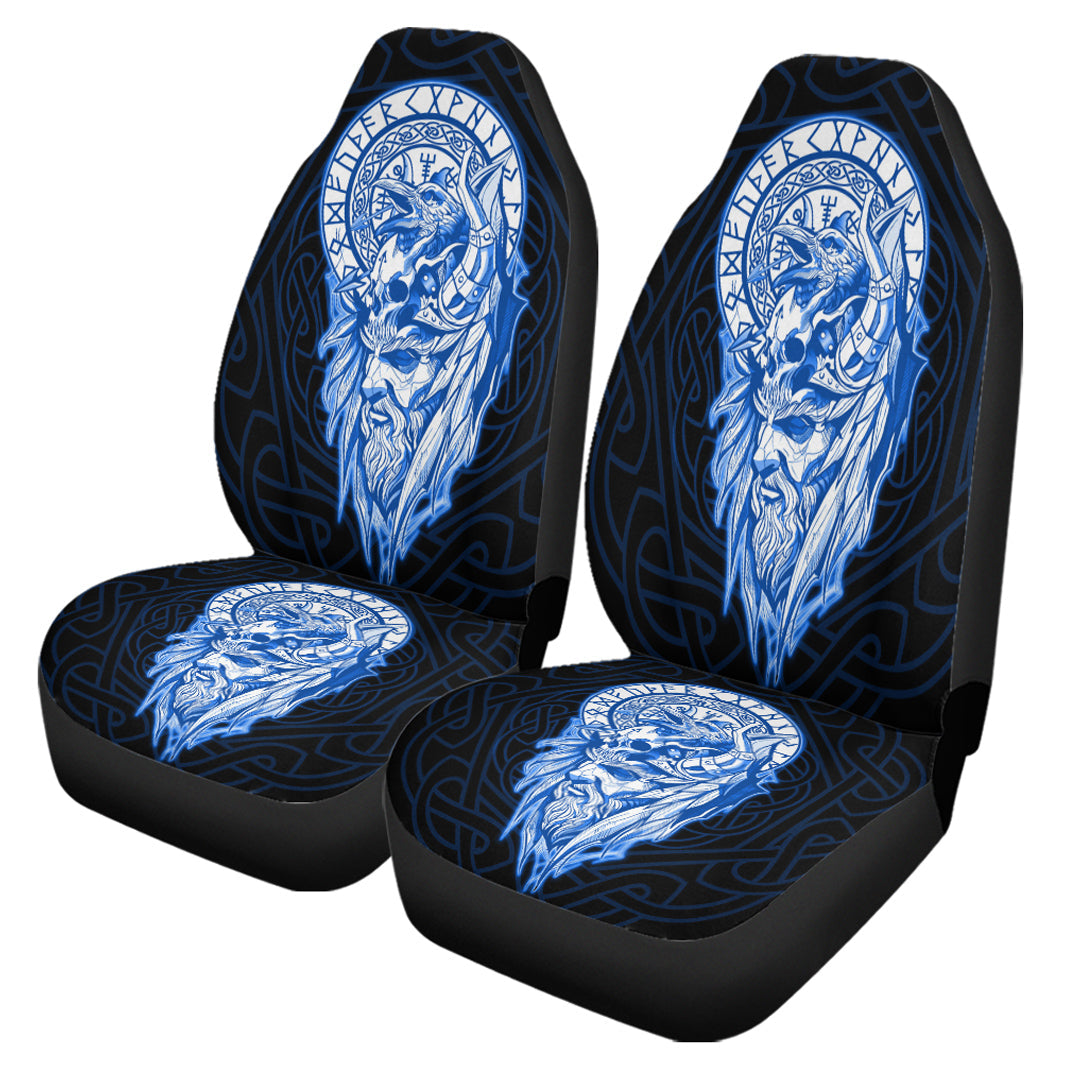 Viking Car Seat Cover Viking Odin Set Blue