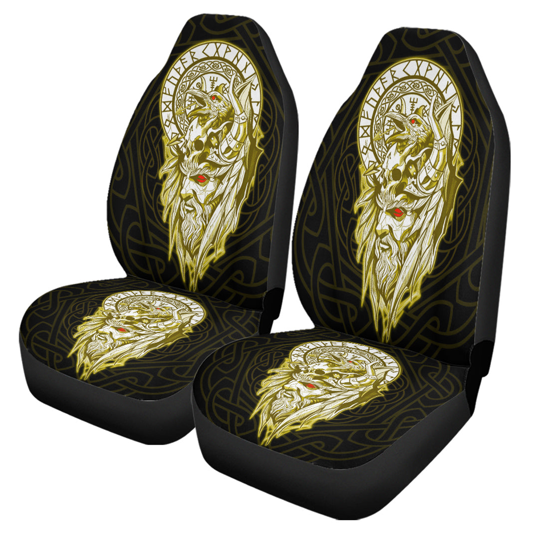 Viking Car Seat Cover Viking Odin Set Gold