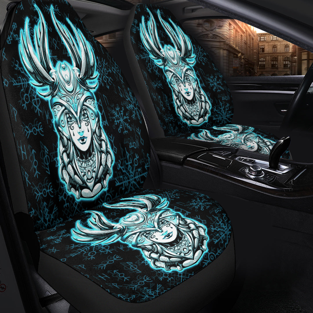 Viking Car Seat Cover Viking Valkyrie Turquoise